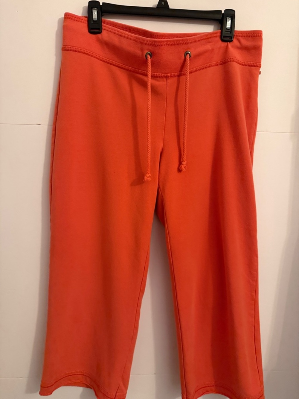 Polo by Ralph Lauren Coral Cropped Drawstring Sweatpants